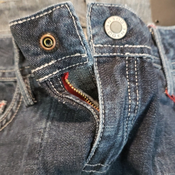 Q-GENE RAVE Low Rise Flare Leg Women's Jeans - Picture 7 of 16